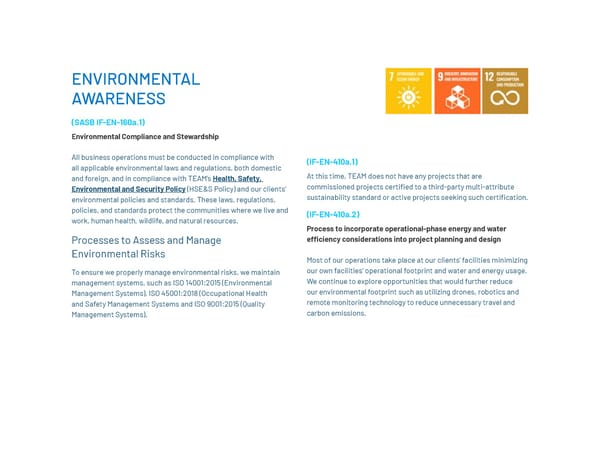 TEAM ESG Profile 2023 Version 2 - Page 5